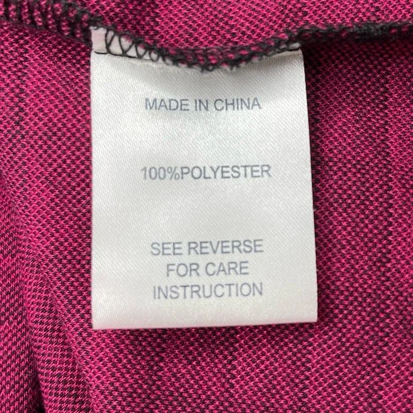 Tyler Boë Pink and Black Geo Print Knit Shift Dress Size Medium - Picture 6 of 12